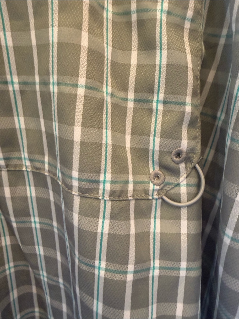 Habitat Men’s 3XL UPF 40+ Fishing Shirt Plaid Vented Outdoor Performance - Picture 5 of 11